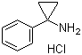 结构式 CAS# 73930-39-9, 1-苯基环丙胺盐酸盐