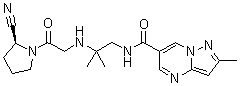 结构式 CAS# 739366-20-2, Anagliptin