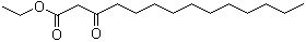 structure of CAS# 74124-22-4, Ethyl 3-oxotetradecanoate;Ethyl dodecanoylacetate; NSC 512950