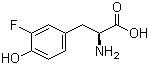 3-Fluoro-L-tyrosine molecular structure (CAS 7423-96-3)