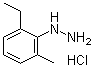 (2-Ethyl-6-methylphenyl)hydrazine monohydrochloride molecular structure (CAS 74404-33-4)