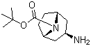 结构式 CAS# 744183-20-8, N-Boc-exo-3-氨基托烷; (3-exo)-3-氨基-8-氮杂双环[3.2.1]辛烷-8-甲酸叔丁酯