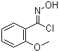(Z)-2-Methoxybenzoyl chloride oxime molecular structure (CAS 74467-01-9)