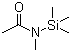 N-Methyl-N-(trimethylsilyl)acetamide molecular structure (CAS 7449-74-3)