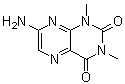 7-氨基-1,3-二甲基-2,4(1H,3H)-蝶啶二酮分子结构 (CAS 7464-70-2)