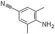 结构式 CAS# 74896-24-5, 4-氨基-3,5-二甲基苯腈