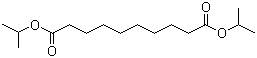 structure of CAS# 7491-02-3, Diisopropyl sebacate