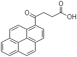 4-Oxo-4-pyren-1-ylbutyric acid molecular structure (CAS 7499-60-7)