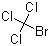 Bromotrichloromethane molecular structure (CAS 75-62-7)