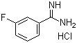 结构式 CAS# 75207-72-6, 3-氟苄脒盐酸盐; 3-氟苯甲脒盐酸盐