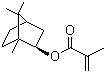 Isobornyl methacrylate molecular structure (CAS 7534-94-3)