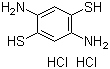 2,5-Diamino-1,4-benzenedithiol dihydrochloride molecular structure (CAS 75464-52-7)