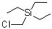 结构式 CAS# 757-34-6, (氯甲基)三乙基硅烷