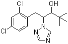 Diclobutrazol molecular structure (CAS 75736-33-3)