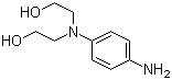 2,2'-(4-Aminophenylimino)diethanol molecular structure (CAS 7575-35-1)