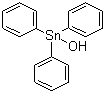Fentin hydroxide molecular structure (CAS 76-87-9)
