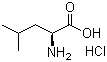 L-Leucine hydrochloride molecular structure (CAS 760-84-9)