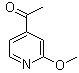 4-Acetyl-2-methoxypyridine molecular structure (CAS 764708-20-5)