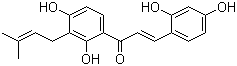 Morachalcone A molecular structure (CAS 76472-88-3)