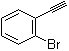 结构式 CAS# 766-46-1, (2-溴苯基)乙炔