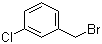 structure of CAS# 766-80-3, 3-Chlorobenzyl bromide;1-(Bromomethyl)-3-chlorobenzene