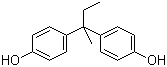 structure of CAS# 77-40-7, 2,2-Bis(4-hydroxyphenyl)butane;4,4'-(1-Methylpropylidene)bisphenol