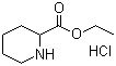 Ethyl piperidine-2-carboxylate hydrochloride molecular structure (CAS 77034-33-4)