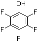 Pentafluorophenol molecular structure (CAS 771-61-9)