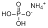 Ammonium dihydrogen phosphate molecular structure (CAS 7722-76-1)