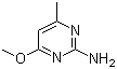 2-Amino-4-methoxy-6-methylpyrimidine molecular structure (CAS 7749-47-5)