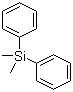 Dimethyldiphenylsilane molecular structure (CAS 778-24-5)