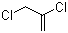 structure of CAS# 78-88-6, 2,3-Dichloropropene;2,3-Dichloro-1-propene