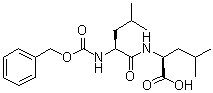 N-Carbobenzoxy-L-leucyl-L-leucine molecular structure (CAS 7801-71-0)