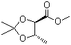 Methyl (4R,5S)-2,2,5-trimethyl-1,3-dioxolane-4-carboxylate molecular structure (CAS 78086-72-3)