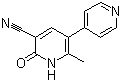 Milrinone molecular structure (CAS 78415-72-2)