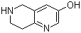 结构式 CAS# 785774-74-5, 5,6,7,8-四氢-1,6-萘啶-3-醇