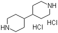 结构式 CAS# 78619-84-8, 4,4'-联哌啶二盐酸盐