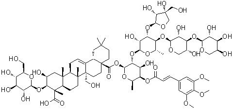 Onjisaponin F molecular structure (CAS 79103-90-5)