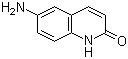 6-Amino-2(1H)-quinolinone molecular structure (CAS 79207-68-4)