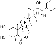 Isohomobrassinolide molecular structure (CAS 80483-89-2)