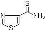 结构式 CAS# 80653-66-3, 4-噻唑硫代甲酰胺