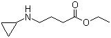 结构式 CAS# 813429-65-1, 4-(环丙基氨基)丁酸乙酯