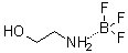 Boron trifluoride-monoethanolamine complex molecular structure (CAS 818-91-7)