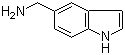 结构式 CAS# 81881-74-5, 5-(氨基甲基)吲哚