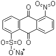 1-硝基蒽醌-5-磺酸钠盐分子结构 (CAS 82-50-8)
