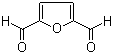 structure of CAS# 823-82-5, Furan-2,5-dicarbaldehyde;Furan-2,5-dial