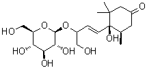 结构式 CAS# 823182-23-6, Breyniaionoside A