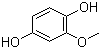 2-Methoxyhydroquinone molecular structure (CAS 824-46-4)