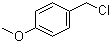 structure of CAS# 824-94-2, 4-Methoxybenzylchloride;4-(Chloromethyl)anisole; 1-Chloromethyl-4-methoxybenzene