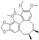 (+)-五味子乙素分子结构 (CAS 82467-52-5)